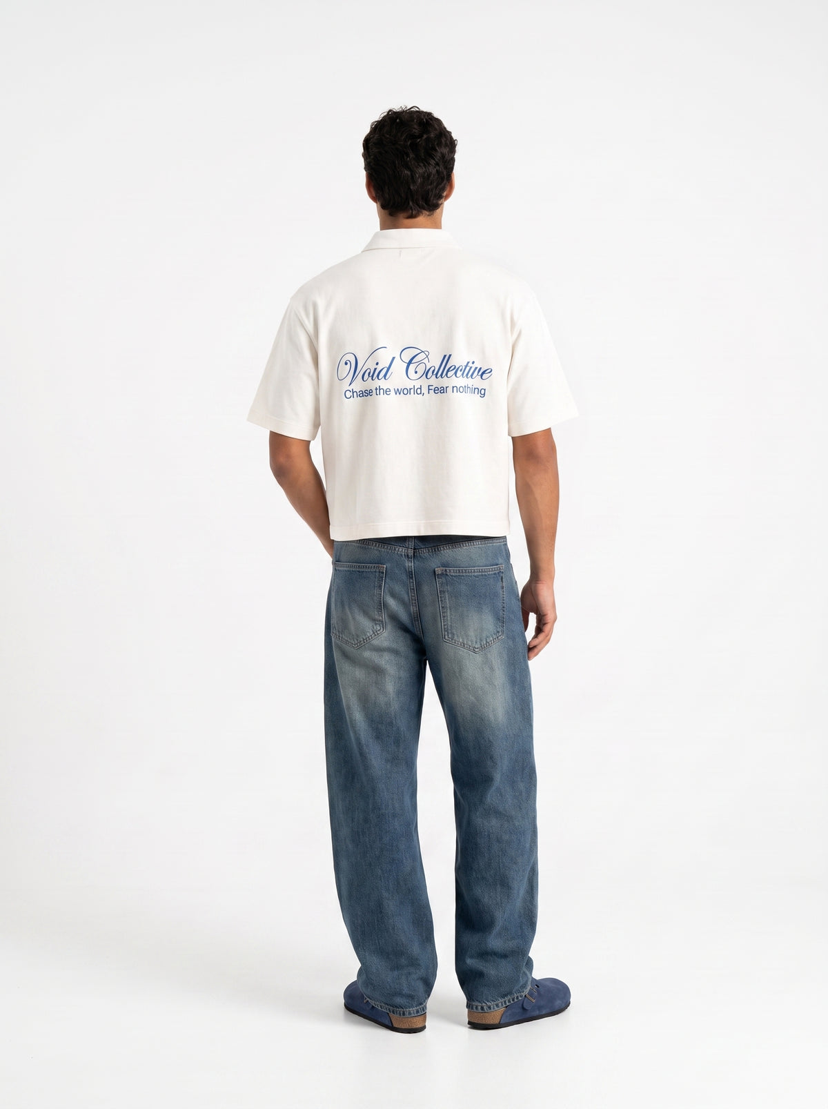 VC-109-Ivory Mist Essence Polo Shirt